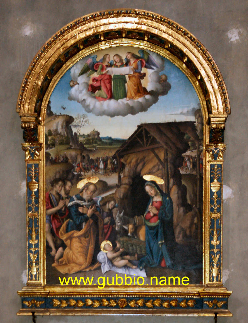 Nativita di Gesu di Giuliano Presutti - 1521