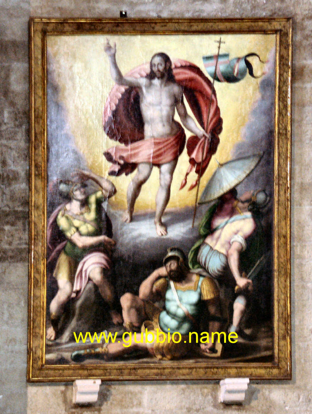 Resurrezione di Gesu di Virgilio Nucci - 1588