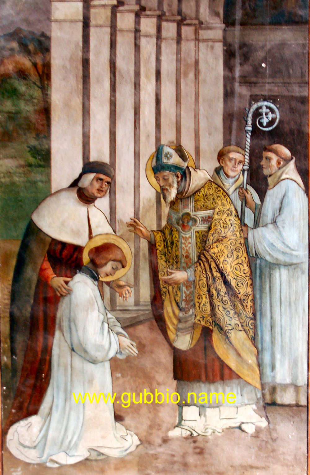San Giovanni da Lodi con SantUbaldo