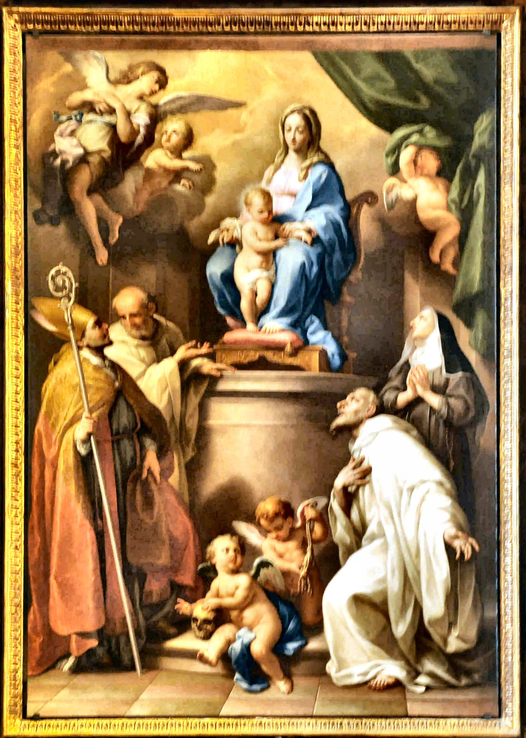 Madonna in trono con Bambino e Santi di Francesco Ferdinandi