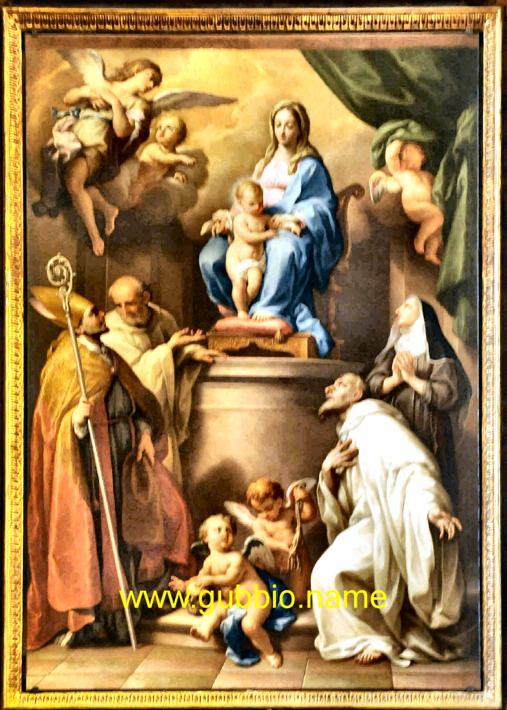 Madonna in trono con Bambino e Santi di Francesco Ferdinandi