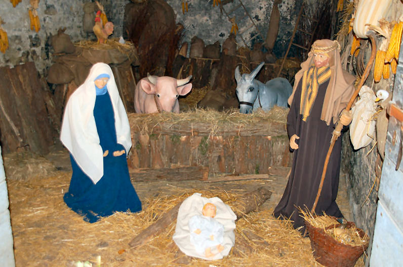 Il presepe del quartiere San Martino. La Nativita
