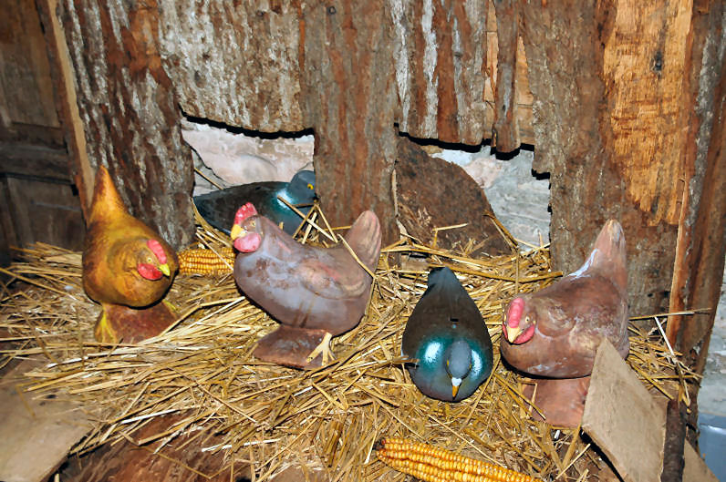 Il presepe del quartiere San Martino. Al mercato