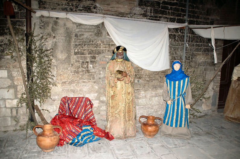 Il presepe del quartiere San Martino. Re Magi