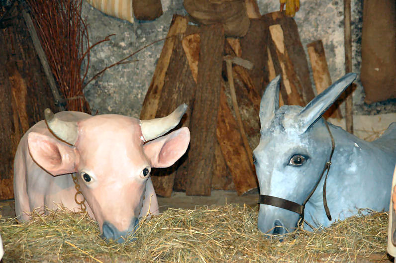 Il presepe del quartiere San Martino. La Nativita