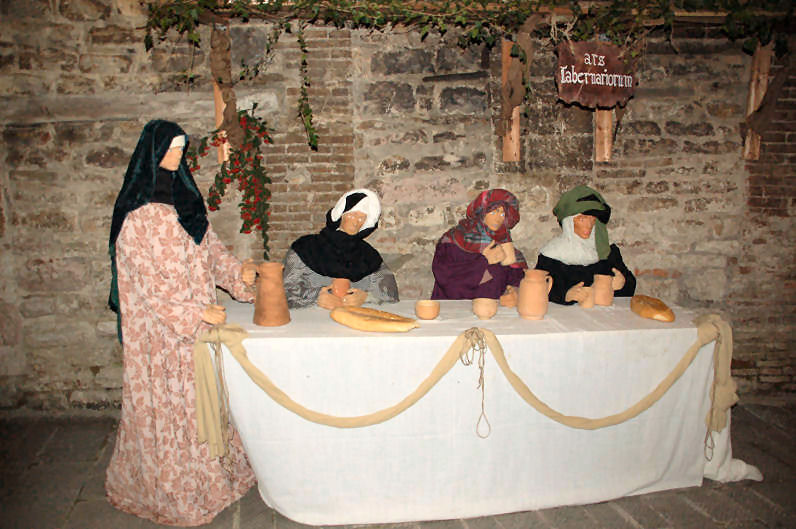 Il presepe del quartiere San Martino. Le Ars